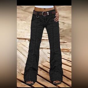 Flamingals straight Leg Cargo Pants